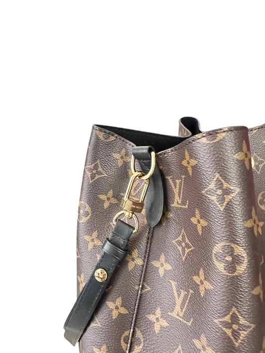 Sac Louis Vuitton Néonoé BB – Monogram / Cuir noir